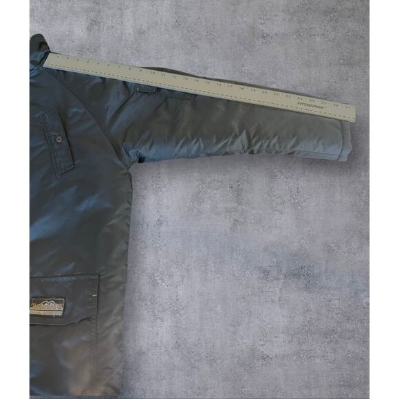 Vtg Timberland Global Expedition Jacket Youth Large (16-18) Black Y2K Gorpcore - Picture 9 of 10